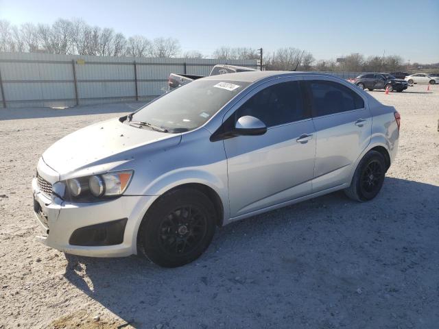 1G1JC5SH6D4243640 - 2013 CHEVROLET SONIC LT SILVER photo 1