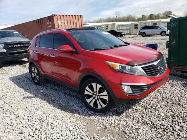 KNDPC3A21C7220363 - 2012 KIA SPORTAGE EX RED photo 4