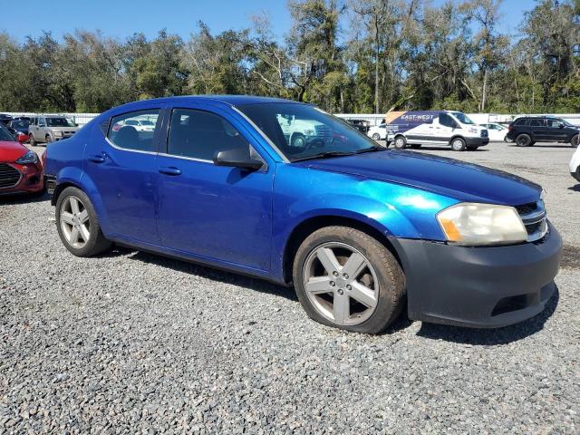 1C3CDZAB6DN518018 - 2013 DODGE AVENGER SE BLUE photo 4