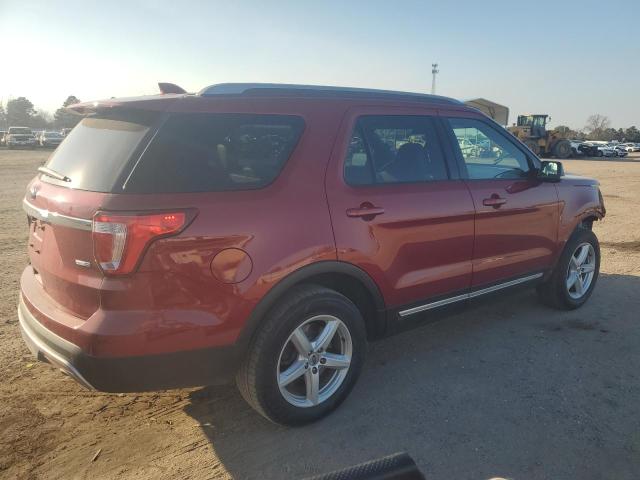 1FM5K8DH6HGC54535 - 2017 FORD EXPLORER XLT 红色 照片 3