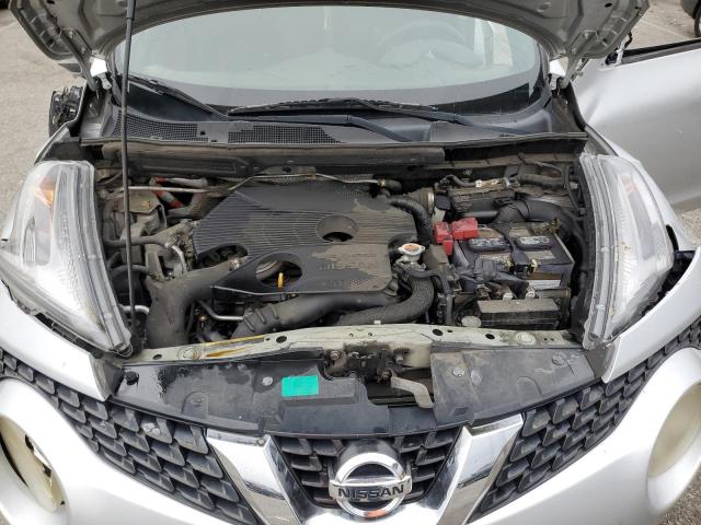 JN8AF5MR7FT512293 - 2015 NISSAN JUKE S SILVER photo 11