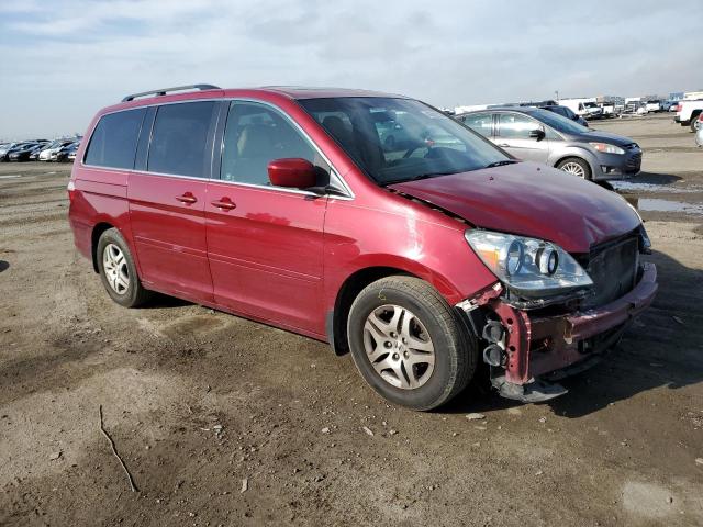 5FNRL38776B040295 - 2006 HONDA ODYSSEY EXL RED photo 4