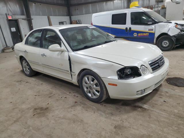 KNAGD128745283594 - 2004 KIA OPTIMA LX WHITE photo 4