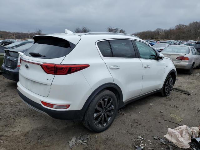 KNDPNCAC3K7533836 - 2019 KIA SPORTAGE EX WHITE photo 3