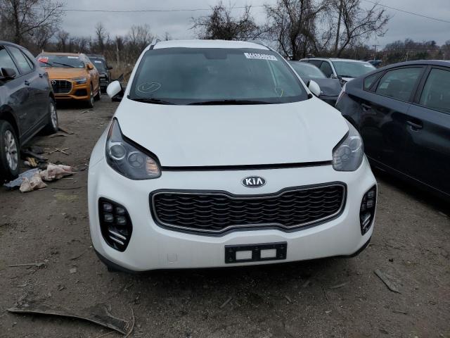 KNDPNCAC3K7533836 - 2019 KIA SPORTAGE EX WHITE photo 5