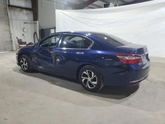 1HGCR2F35HA262815 - 2017 HONDA ACCORD LX BLUE photo 2