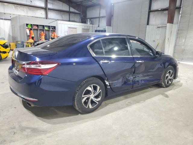 1HGCR2F35HA262815 - 2017 HONDA ACCORD LX BLUE photo 3