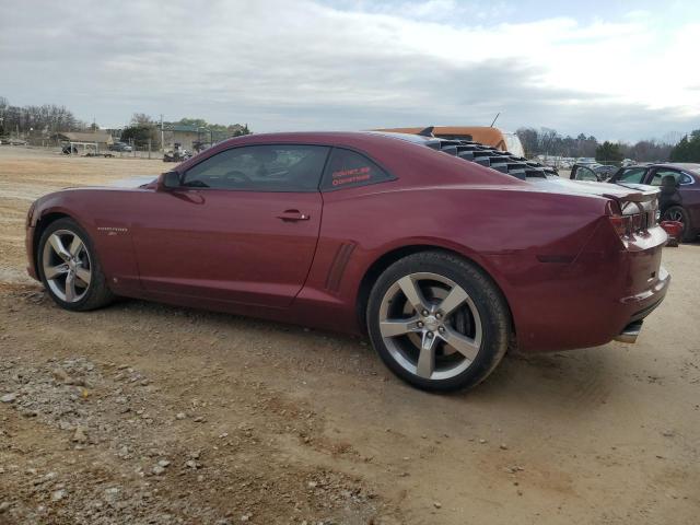 2G1FK1EJ4A9114174 - 2010 CHEVROLET CAMARO SS MAROON photo 2