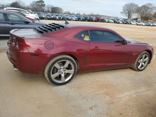 2G1FK1EJ4A9114174 - 2010 CHEVROLET CAMARO SS MAROON photo 3