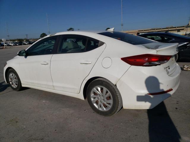 5NPD74LF4HH103957 - 2017 HYUNDAI ELANTRA SE WHITE photo 2