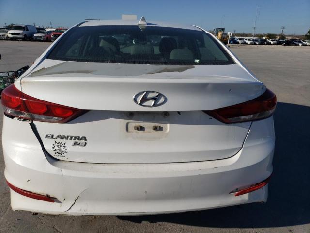 5NPD74LF4HH103957 - 2017 HYUNDAI ELANTRA SE WHITE photo 6