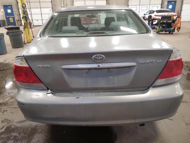 4T1BE32K55U599726 - 2005 TOYOTA CAMRY LE SILVER photo 6