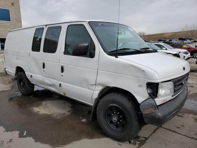 1FTNS24L81HA56285 - 2001 FORD ECONOLINE E250 VAN WHITE photo 4