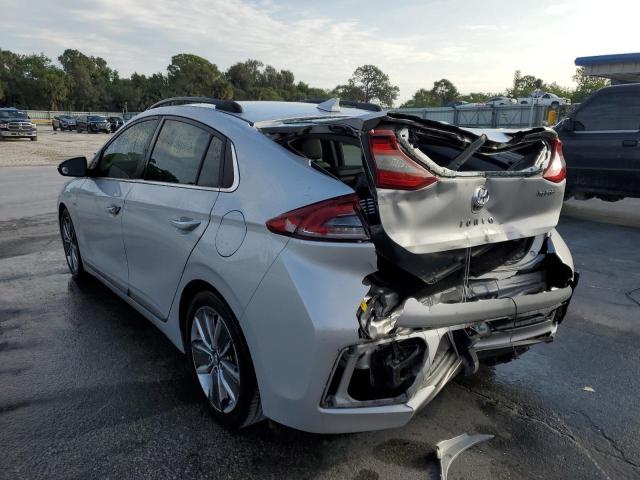 KMHC85LC9HU047083 - 2017 HYUNDAI IONIQ LIMITED SILVER photo 2