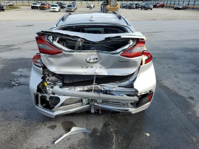 KMHC85LC9HU047083 - 2017 HYUNDAI IONIQ LIMITED SILVER photo 6