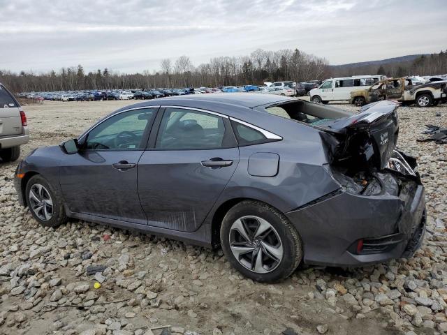 2HGFC2F65LH526473 - 2020 HONDA CIVIC LX GRAY photo 2