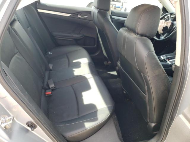 19XFC1F7XJE200372 - 2018 HONDA CIVIC EXL ვერცხლისფერი ფოტო 10