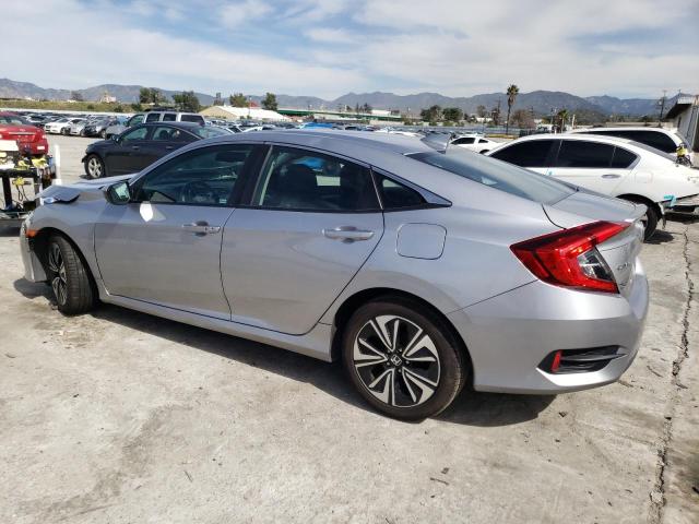 19XFC1F7XJE200372 - 2018 HONDA CIVIC EXL SILVER photo 2