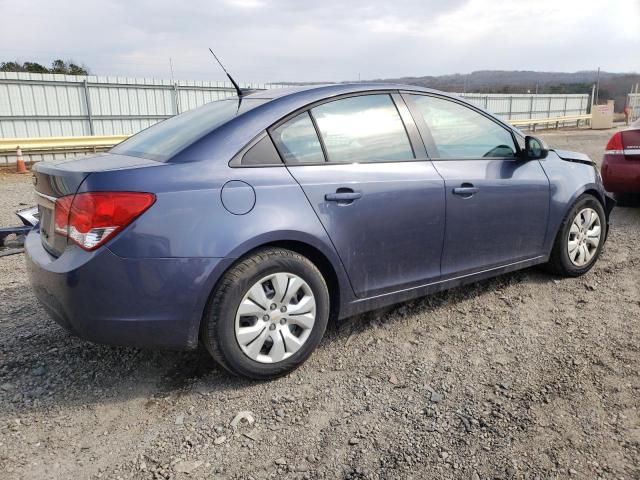 1G1PA5SH1E7430638 - 2014 CHEVROLET CRUZE LS BLUE photo 3