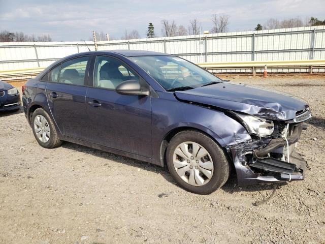 1G1PA5SH1E7430638 - 2014 CHEVROLET CRUZE LS BLUE photo 4