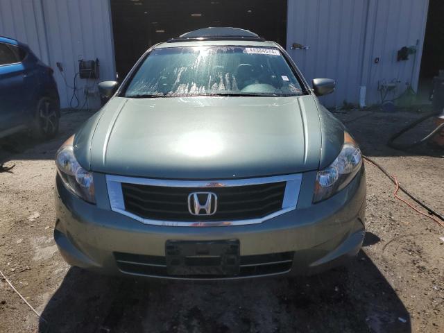 1HGCP26838A118343 - 2008 HONDA ACCORD EXL GREEN photo 5