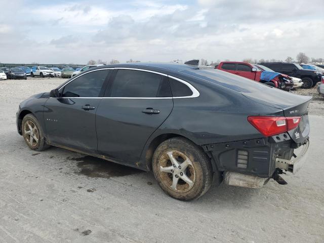 1G1ZC5ST3HF263443 - 2017 CHEVROLET MALIBU LS GRAY photo 2