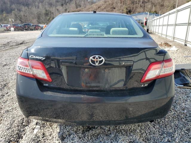 4T1BF3EK6BU757415 - 2011 TOYOTA CAMRY BASE BLACK photo 6