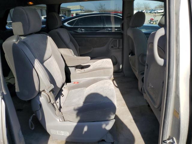 5TDZK23C27S025489 - 2007 TOYOTA SIENNA CE SILVER photo 10