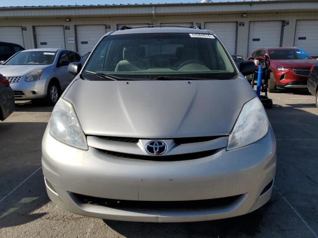 5TDZK23C27S025489 - 2007 TOYOTA SIENNA CE SILVER photo 5