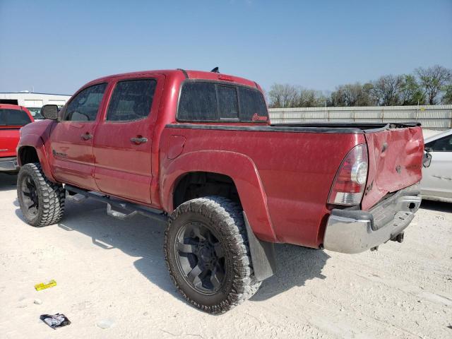 5TFJU4GN6DX044633 - 2013 TOYOTA TACOMA DOUBLE CAB PRERUNNER RED photo 2