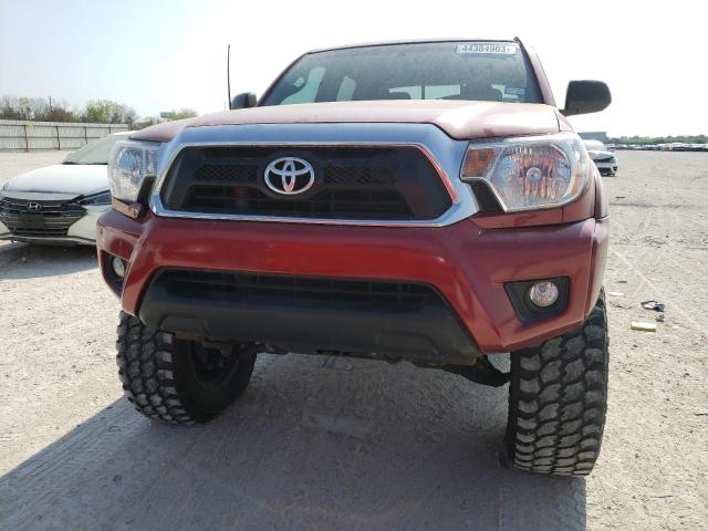 5TFJU4GN6DX044633 - 2013 TOYOTA TACOMA DOUBLE CAB PRERUNNER RED photo 5