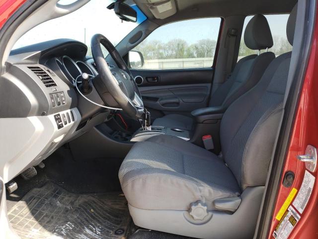 5TFJU4GN6DX044633 - 2013 TOYOTA TACOMA DOUBLE CAB PRERUNNER RED photo 7