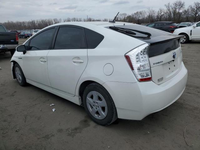 JTDKN3DU1A0026021 - 2010 TOYOTA PRIUS WHITE photo 2