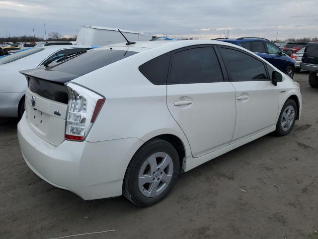 JTDKN3DU1A0026021 - 2010 TOYOTA PRIUS WHITE photo 3