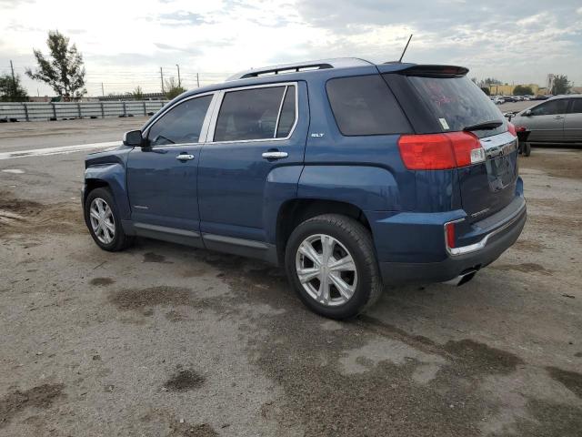 2GKALPEK9G6222752 - 2016 GMC TERRAIN SLT BLUE photo 2