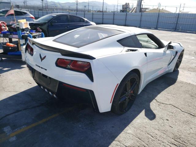 1G1YB2D71K5102194 - 2019 CHEVROLET CORVETTE STINGRAY 1LT WHITE photo 3