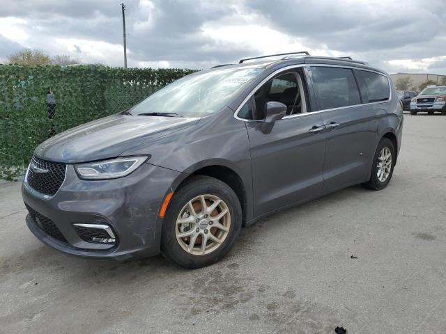 2C4RC1BG7MR588568 - 2021 CHRYSLER PACIFICA TOURING L GRAY photo 1