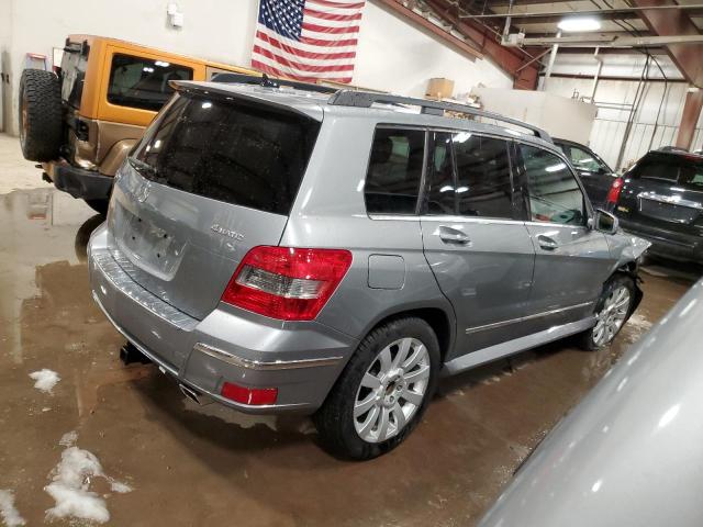 WDCGG8HBXAF447846 - 2010 MERCEDES-BENZ GLK 350 4MATIC GRAY photo 3