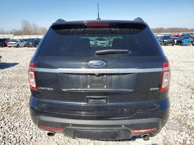 1FMHK8F84BGA13025 - 2011 FORD EXPLORER LIMITED BLACK photo 6