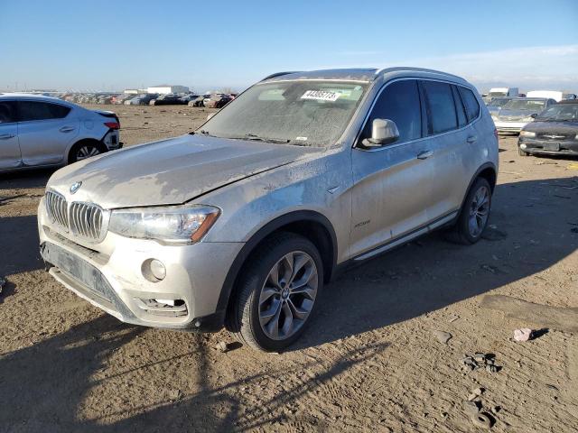 5UXWX9C50G0D69549 - 2016 BMW X3 XDRIVE28I SILVER photo 1