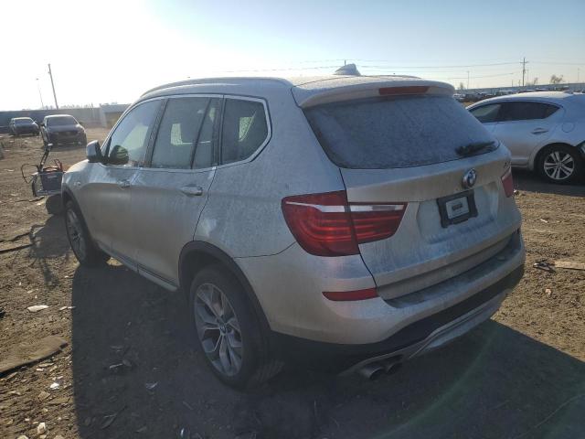 5UXWX9C50G0D69549 - 2016 BMW X3 XDRIVE28I SILVER photo 2