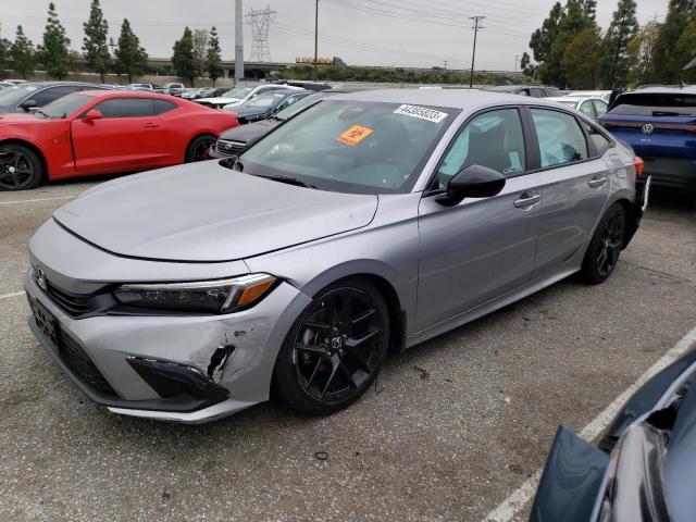 2HGFE2F57PH518205 - 2023 HONDA CIVIC SPORT 银色 照片 1