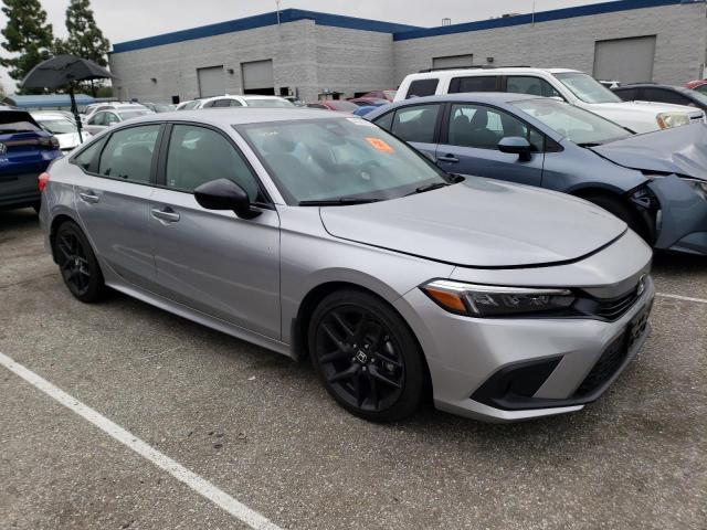 2HGFE2F57PH518205 - 2023 HONDA CIVIC SPORT 银色 照片 4