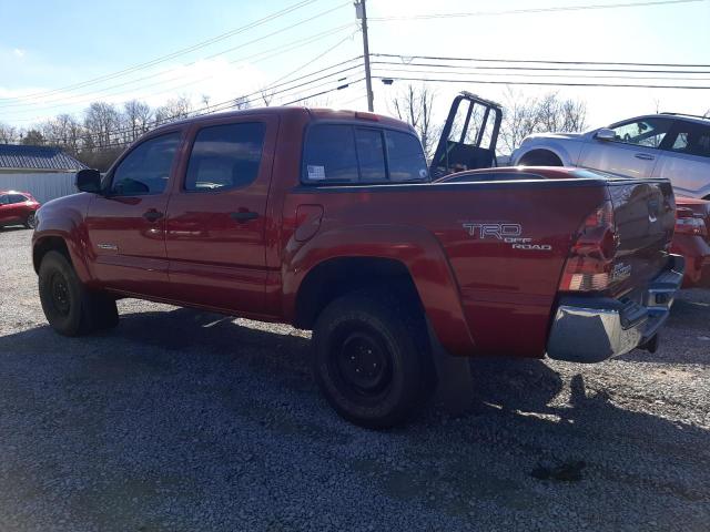 5TEJU62N17Z449749 - 2007 TOYOTA TACOMA DOUBLE CAB PRERUNNER RED photo 2