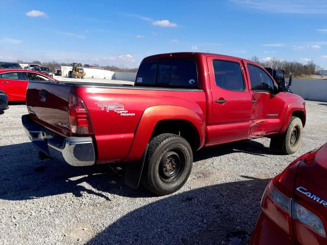 5TEJU62N17Z449749 - 2007 TOYOTA TACOMA DOUBLE CAB PRERUNNER RED photo 3