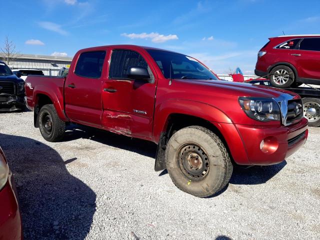 5TEJU62N17Z449749 - 2007 TOYOTA TACOMA DOUBLE CAB PRERUNNER RED photo 4
