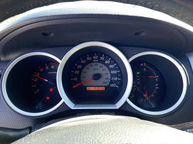 5TEJU62N17Z449749 - 2007 TOYOTA TACOMA DOUBLE CAB PRERUNNER RED photo 9