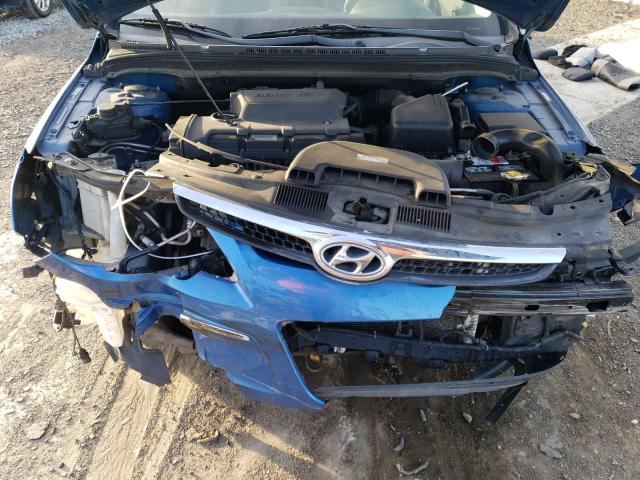 KMHDC8AE0CU131648 - 2012 HYUNDAI ELANTRA TO GLS BLUE photo 11