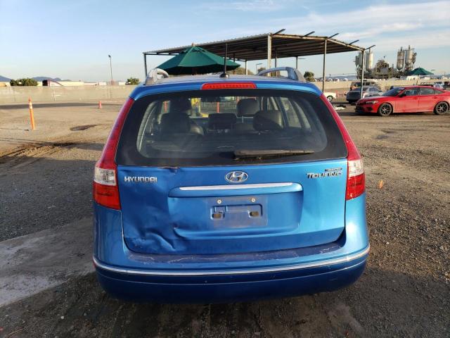 KMHDC8AE0CU131648 - 2012 HYUNDAI ELANTRA TO GLS BLUE photo 6