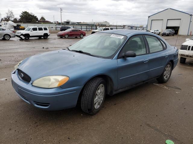 1FAFP53U37A209910 - 2007 FORD TAURUS SE BLUE photo 1